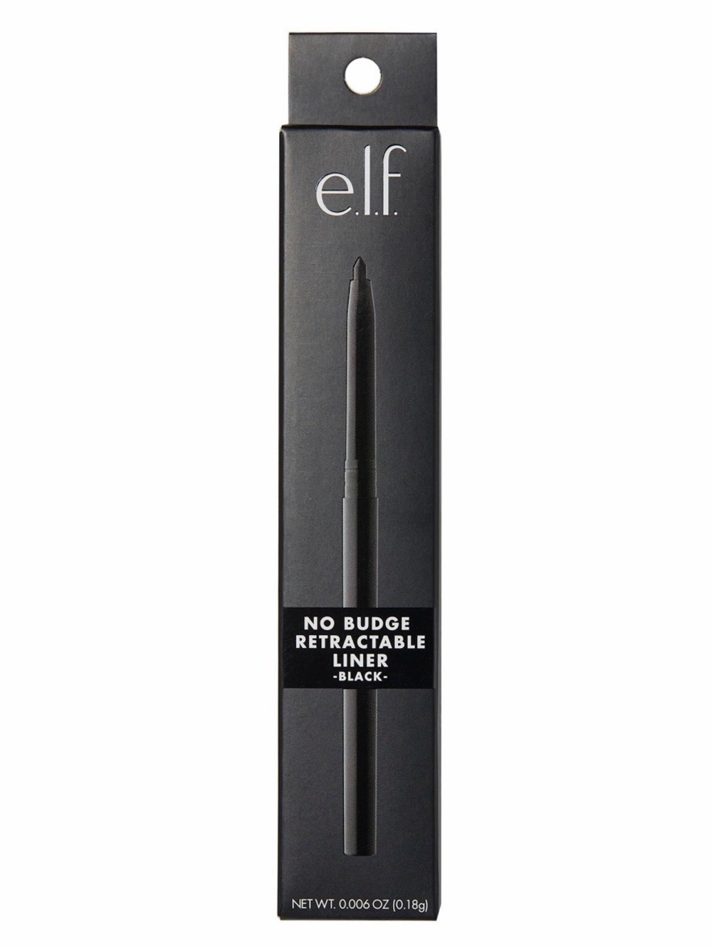 e.l.f. No Budge Retractable Eyeliner — Black